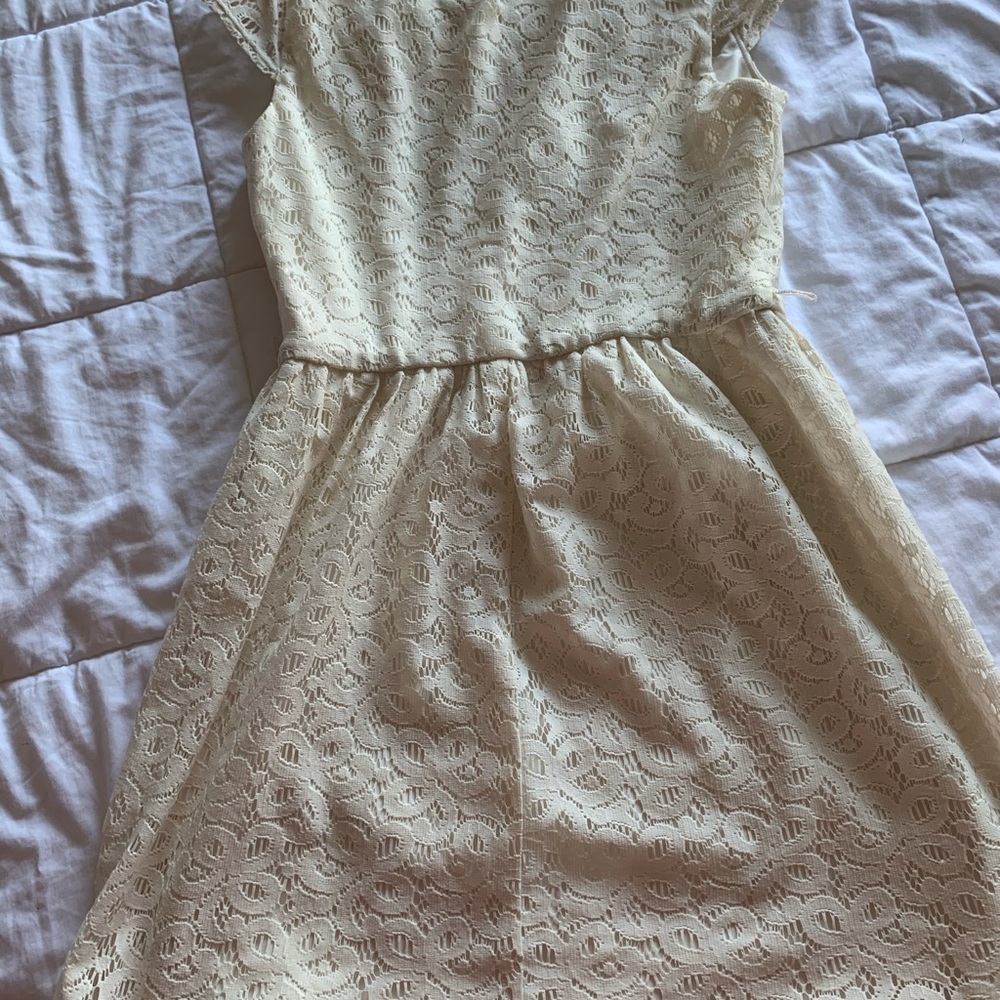 Off white lace dress